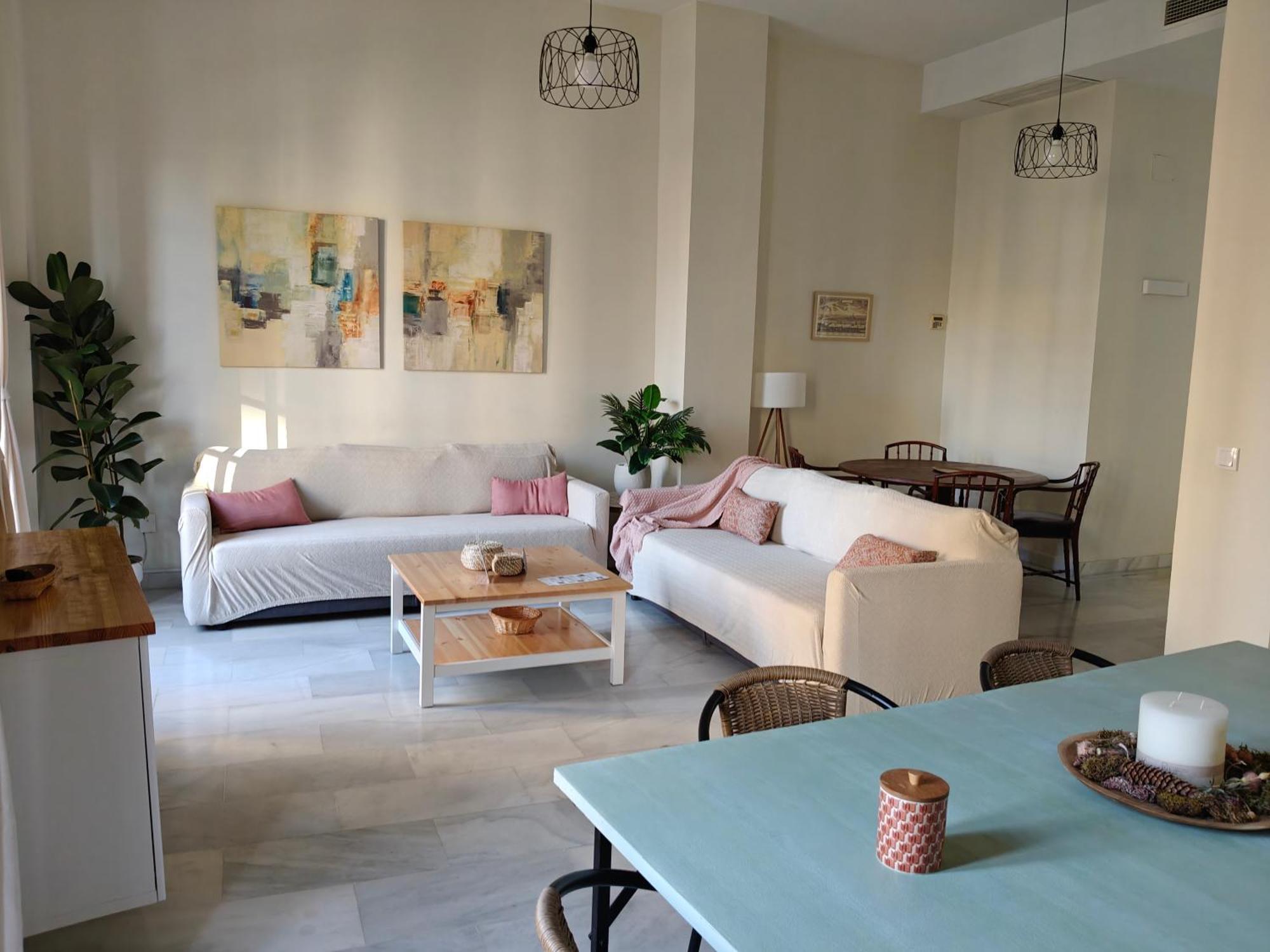 Charming Bright Apartment With Balconies On Cuesta Del Rosario Sevilla Buitenkant foto
