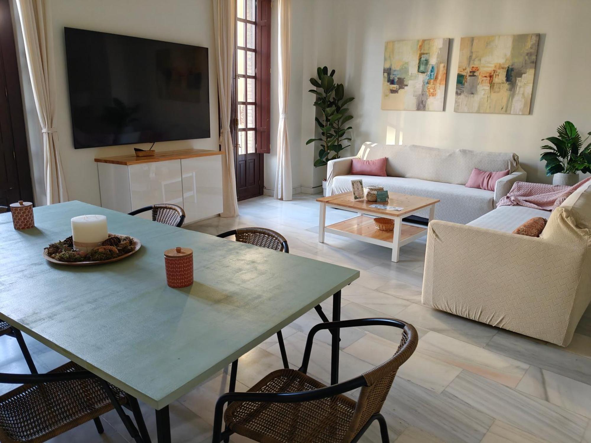 Charming Bright Apartment With Balconies On Cuesta Del Rosario Sevilla Buitenkant foto