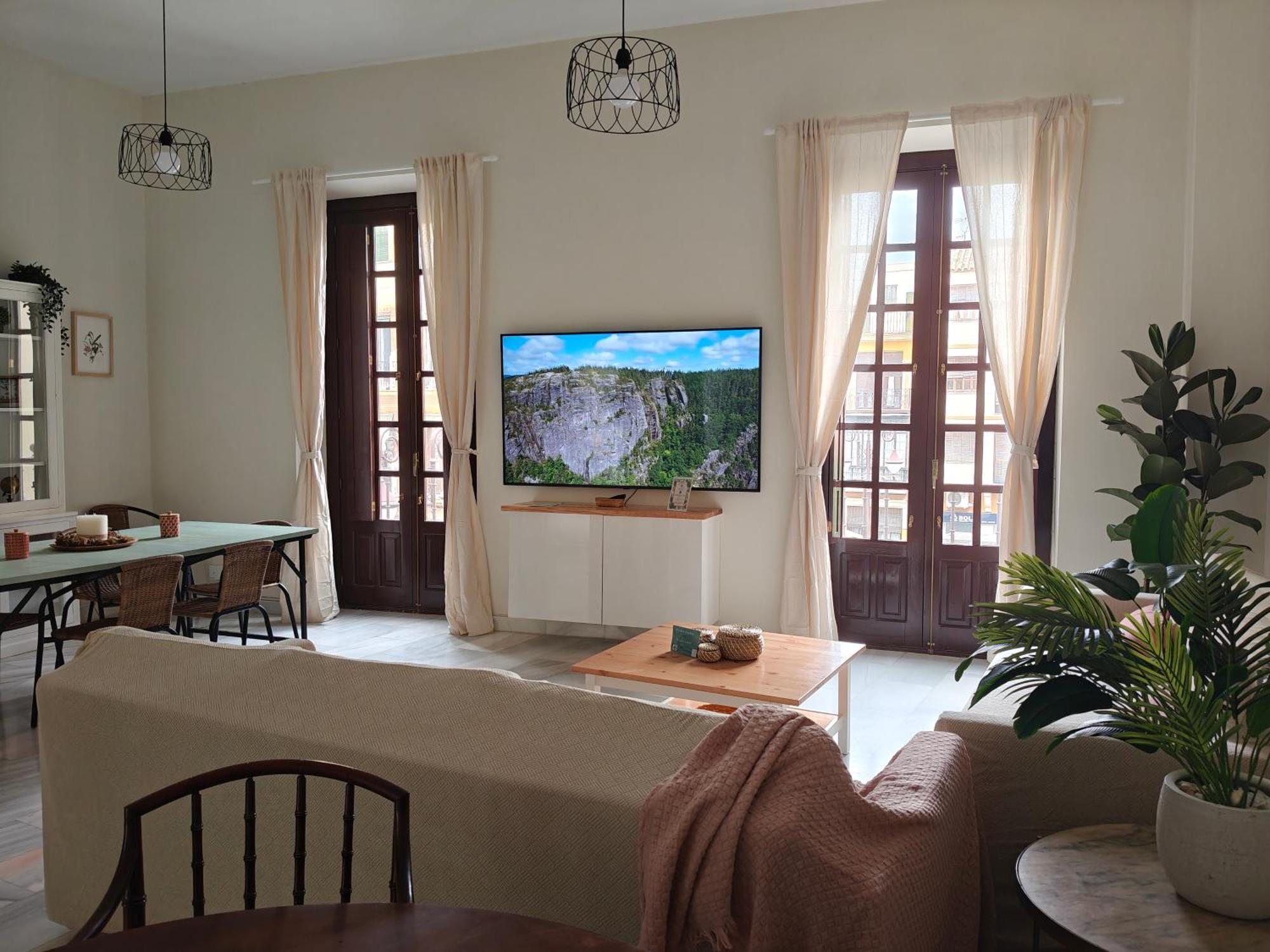 Charming Bright Apartment With Balconies On Cuesta Del Rosario Sevilla Buitenkant foto
