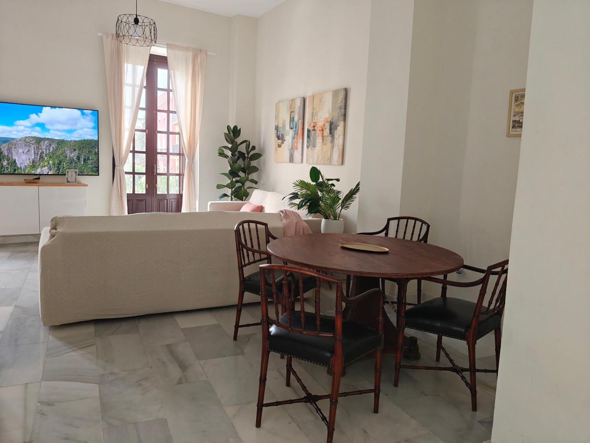 Charming Bright Apartment With Balconies On Cuesta Del Rosario Sevilla Buitenkant foto